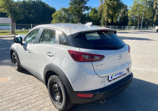 Mazda CX-3 cena 36900 przebieg: 52713, rok produkcji 2018 z Kościerzyna małe 121